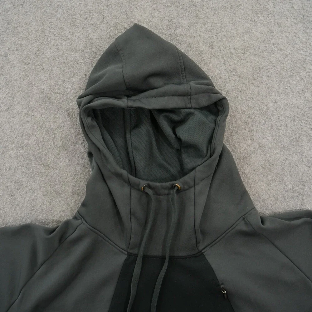 Nike Hoodie Swetshirt Mens 2XL XXL Gray Black Academy 20 Soccer Pullover Hooded